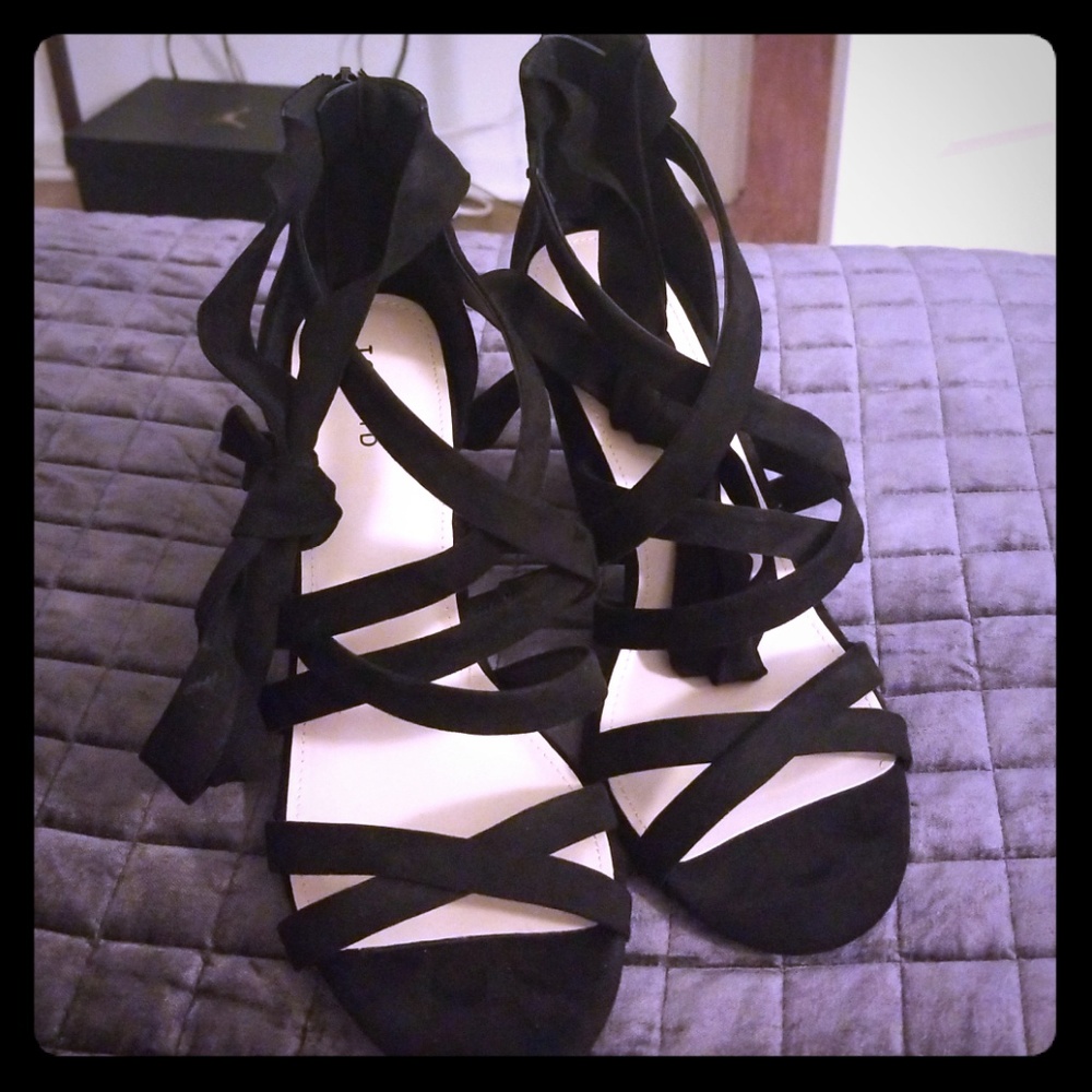 Torrid strappy heels